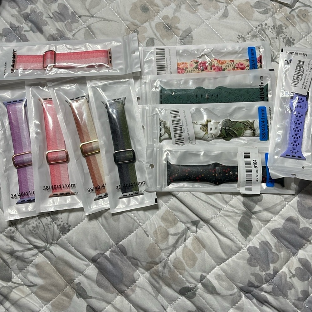New Set/10 watch bands for Apple 38/40/41